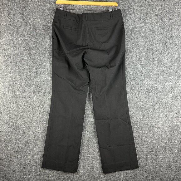 Banana Republic Pants Womens 8 Martin Fit Black Wool Stretch Lined Pockets - Picture 7 of 7